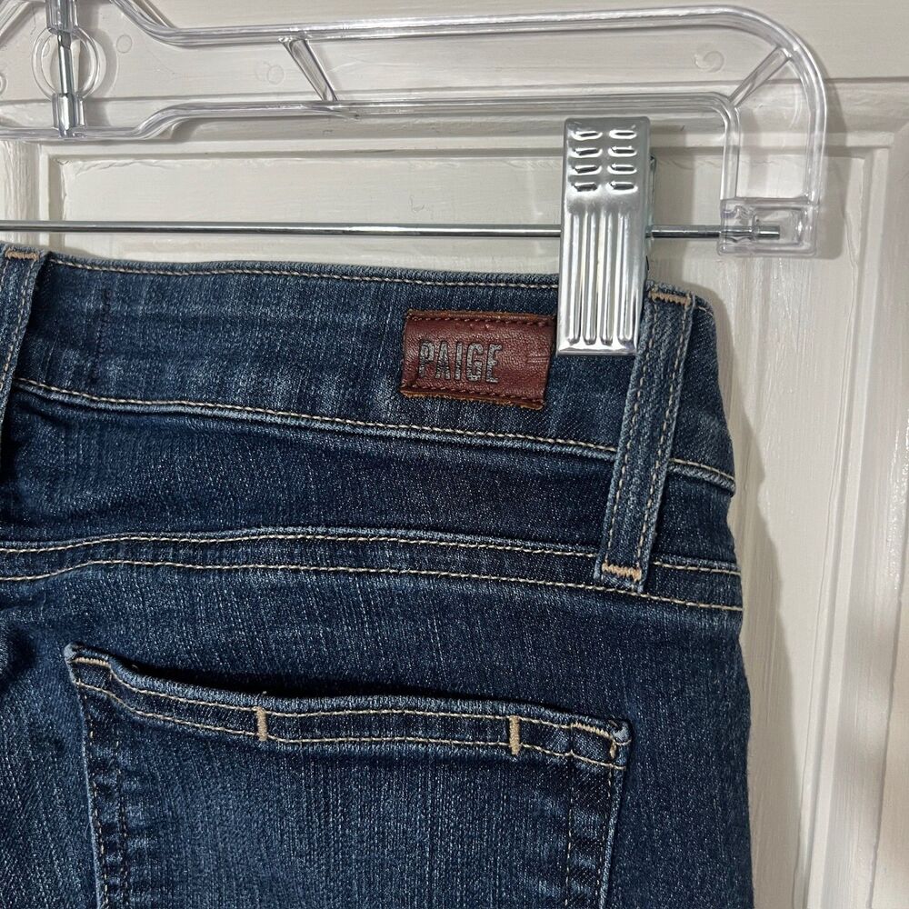 Paige Verdugo Ankle Womens Size 27 Dark Jeans - Picture 3 of 9